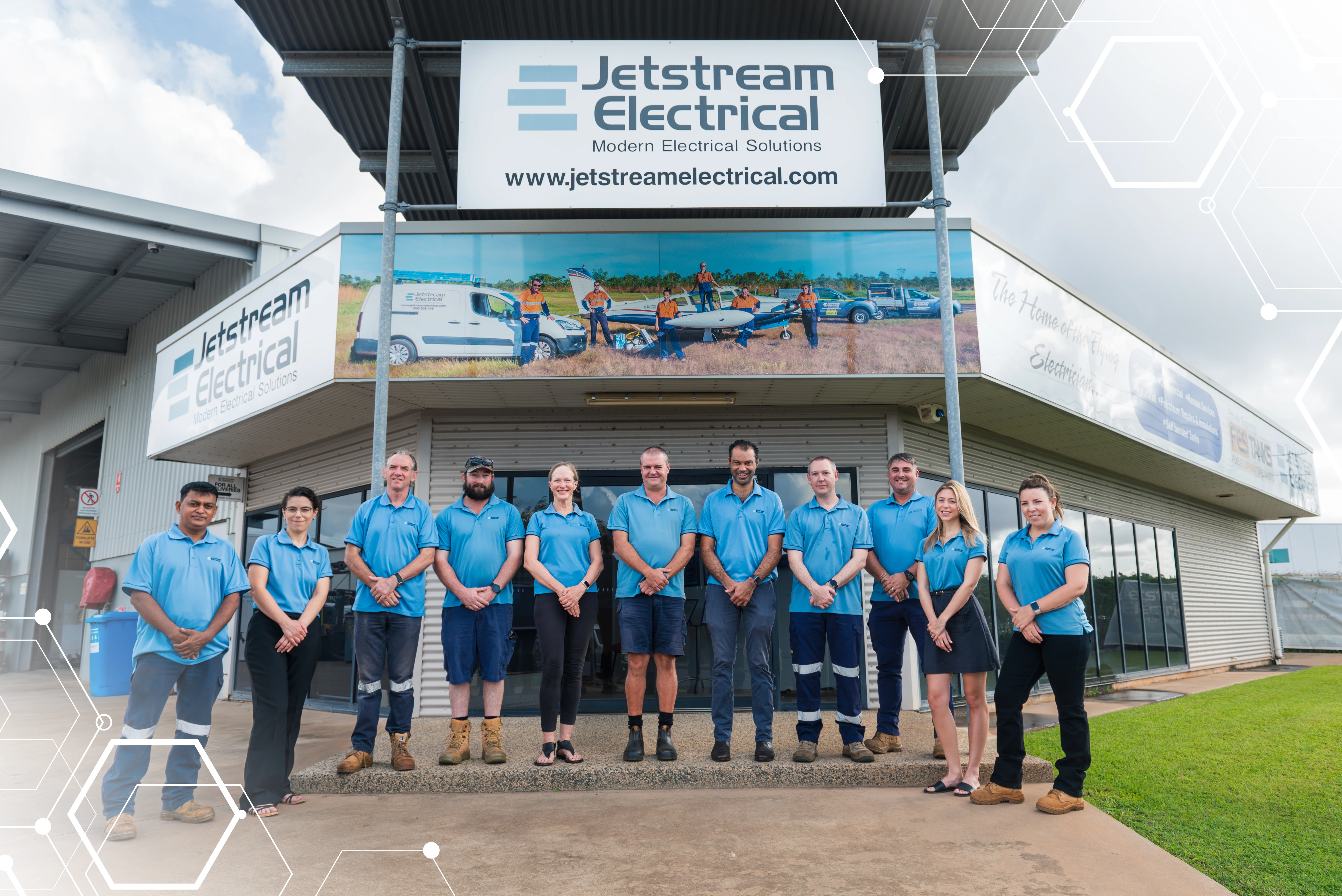 Jetstream Electrical Team photo