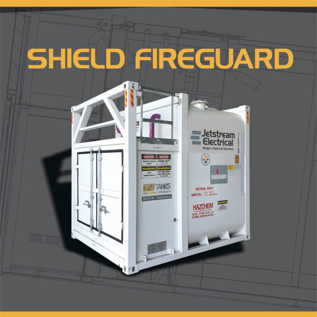 Jetstream Electrical Fuel Storage Solutions- Fireguard Fuel Storage Tank