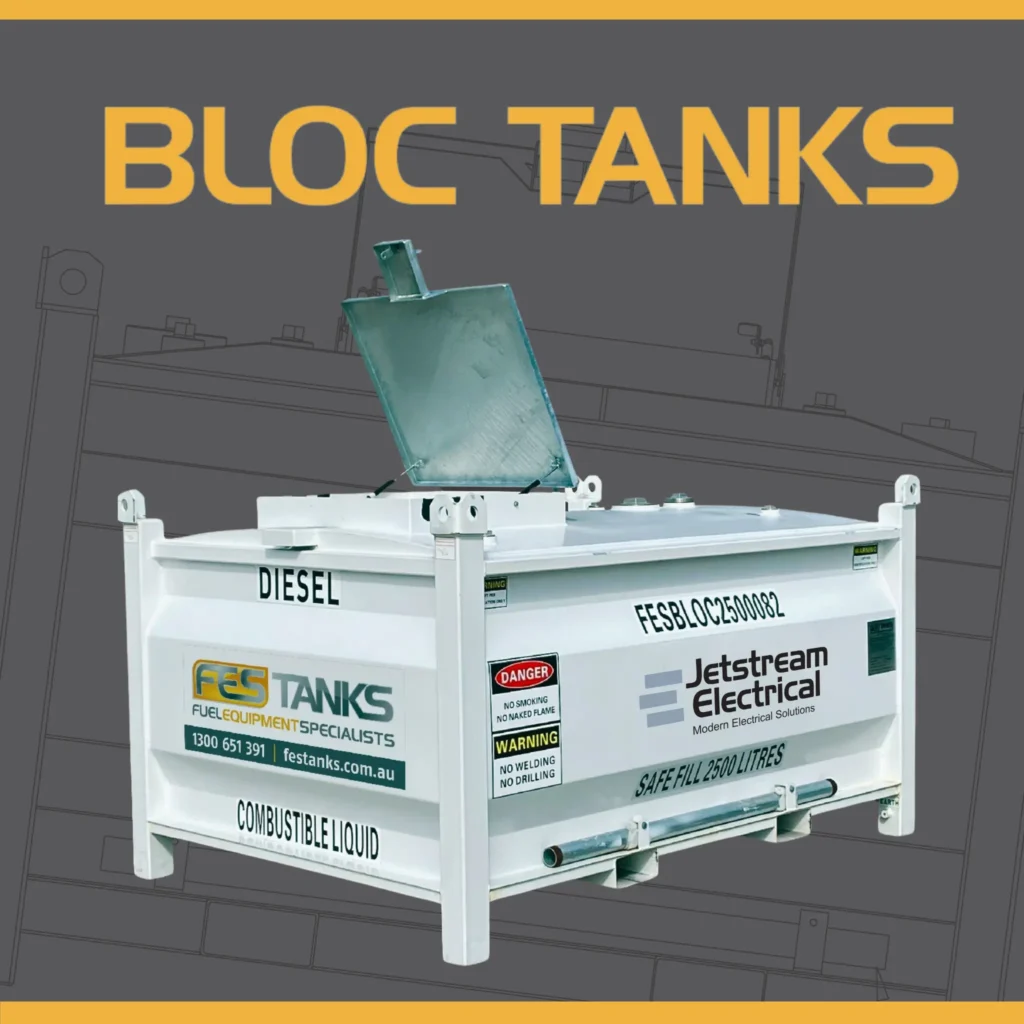 Jetstream Electrical Fuel Storage Solutions- Bloc Fuel Storage Tank